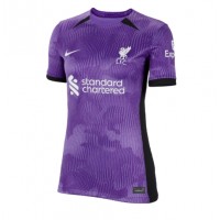 Camisa de time de futebol Liverpool Virgil van Dijk #4 Replicas 3º Equipamento Feminina 2023-24 Manga Curta